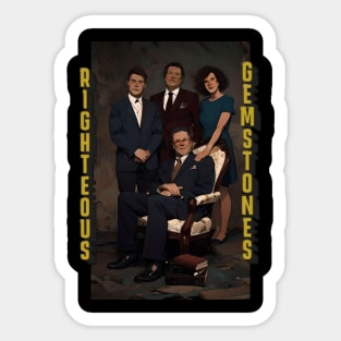 Righteous gemstones Sticker